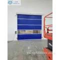 Puerta automática industrial de PVC enrollada de alta velocidad